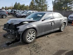 Salvage cars for sale at Denver, CO auction: 2016 Chrysler 300 Limited