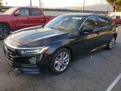 Salvage cars for sale at Rancho Cucamonga, CA auction: 2018 Honda Accord LX