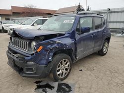 Salvage cars for sale from Copart Fort Wayne, IN: 2017 Jeep Renegade Latitude