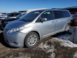 Salvage cars for sale at Brighton, CO auction: 2017 Toyota Sienna XLE