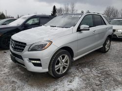 Vehiculos salvage en venta de Copart Bowmanville, ON: 2015 Mercedes-Benz ML 350 Bluetec