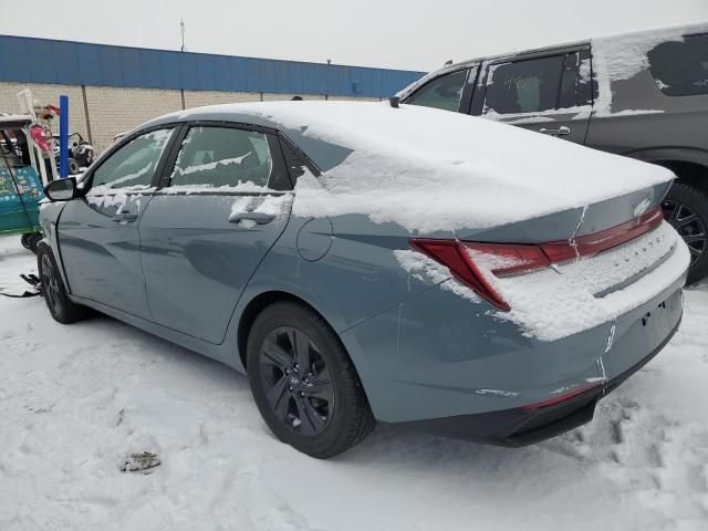 2023 Hyundai Elantra Blue