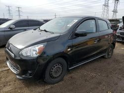 Mitsubishi salvage cars for sale: 2015 Mitsubishi Mirage DE