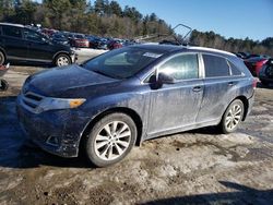 Salvage cars for sale at Mendon, MA auction: 2015 Toyota Venza LE