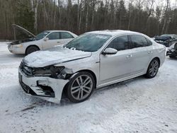 Volkswagen salvage cars for sale: 2017 Volkswagen Passat Highline W/ R-Line