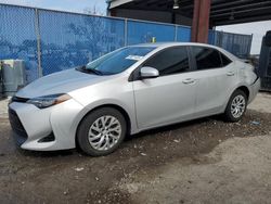 Toyota salvage cars for sale: 2018 Toyota Corolla L