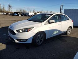 Salvage cars for sale at Portland, OR auction: 2017 Ford Focus SE