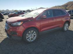 Salvage cars for sale from Copart Colton, CA: 2022 Ford Edge Titanium