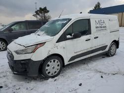 Salvage cars for sale from Copart Woodhaven, MI: 2021 Ford Transit Connect XL