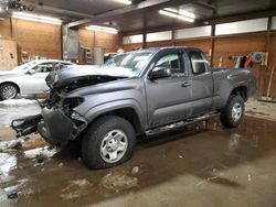 Salvage cars for sale from Copart Ebensburg, PA: 2018 Toyota Tacoma Access Cab