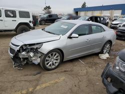 Salvage cars for sale from Copart Woodhaven, MI: 2014 Chevrolet Malibu 2LT