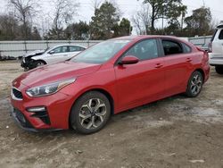 Salvage cars for sale at Hampton, VA auction: 2020 KIA Forte FE