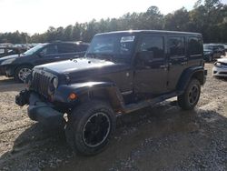 Salvage cars for sale at Eight Mile, AL auction: 2012 Jeep Wrangler Unlimited Sahara