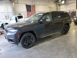 2022 Jeep Grand Cherokee L Limited en venta en Mcfarland, WI