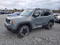 Jeep salvage cars for sale: 2015 Jeep Renegade Trailhawk