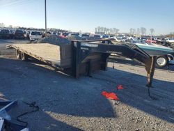 Salvage trucks for sale at Lebanon, TN auction: 2000 Gooseneck Trailer