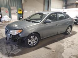 Salvage cars for sale at Eldridge, IA auction: 2010 Hyundai Elantra Blue