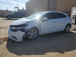 Salvage cars for sale at Gaston, SC auction: 2018 Chevrolet Cruze Premier