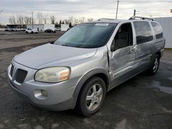 Salvage cars for sale at Portland, OR auction: 2006 Pontiac Montana SV6