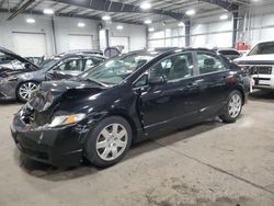 Honda Civic salvage cars for sale: 2009 Honda Civic LX