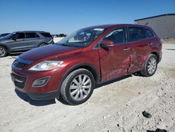 Salvage cars for sale at Taylor, TX auction: 2010 Mazda CX-9