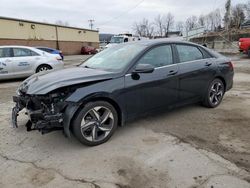 Salvage cars for sale from Copart Marlboro, NY: 2021 Hyundai Elantra SEL