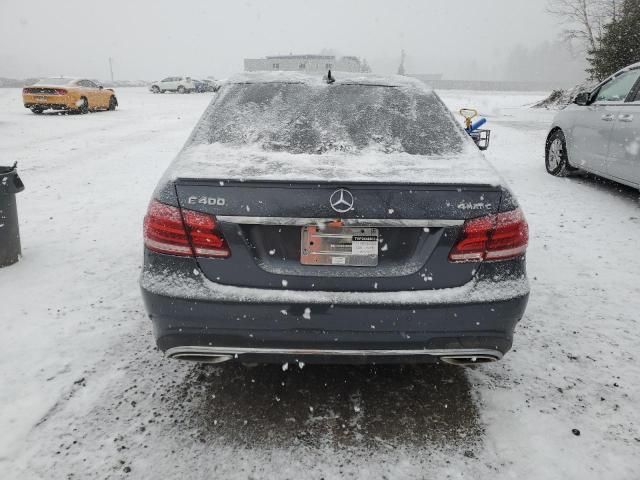 2016 Mercedes-Benz E 400 4matic