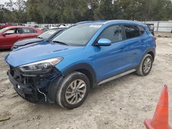 Salvage cars for sale at Ocala, FL auction: 2018 Hyundai Tucson SEL