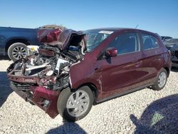 Salvage cars for sale at Taylor, TX auction: 2024 Mitsubishi Mirage ES