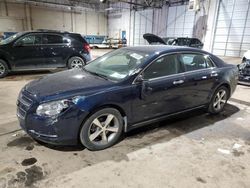 Salvage cars for sale at Woodhaven, MI auction: 2012 Chevrolet Malibu 1LT