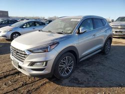 Salvage cars for sale at Kansas City, KS auction: 2020 Hyundai Tucson Limited