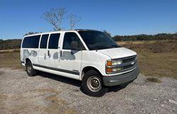 Salvage trucks for sale at Apopka, FL auction: 2002 Chevrolet Express G3500