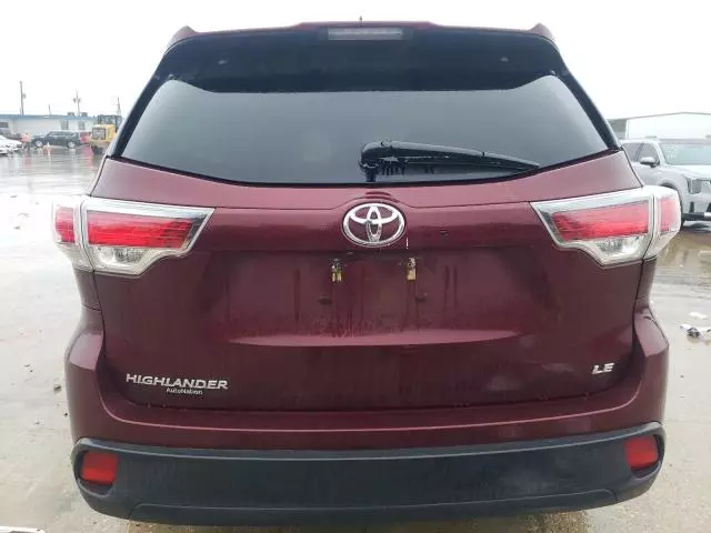 2016 Toyota Highlander LE