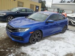 Salvage cars for sale at Ellenwood, GA auction: 2020 Honda Civic Sport