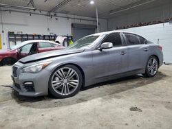 Salvage cars for sale at Candia, NH auction: 2014 Infiniti Q50 Hybrid Premium