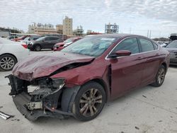 Salvage cars for sale at auction: 2015 Chrysler 200 Limited