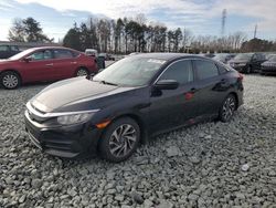 Salvage cars for sale at Mebane, NC auction: 2017 Honda Civic EX