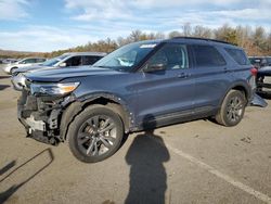 Salvage cars for sale at Brookhaven, NY auction: 2021 Ford Explorer XLT