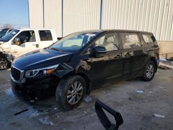 Salvage cars for sale at Lawrenceburg, KY auction: 2016 KIA Sedona L