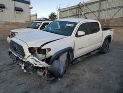 Salvage cars for sale at Albuquerque, NM auction: 2018 Toyota Tacoma Double Cab