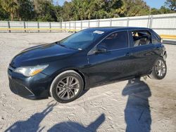 Salvage cars for sale at Fort Pierce, FL auction: 2017 Toyota Camry LE