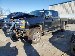 Salvage cars for sale at Spartanburg, SC auction: 2017 Chevrolet Silverado K2500 High Country