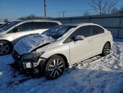 Honda salvage cars for sale: 2015 Honda Civic EXL