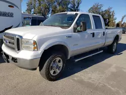 Salvage cars for sale from Copart Van Nuys, CA: 2006 Ford F350 SRW Super Duty