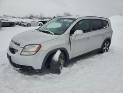 Vehiculos salvage en venta de Copart London, ON: 2014 Chevrolet Orlando LT