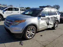 Salvage cars for sale at Sacramento, CA auction: 2013 Ford Explorer Limited