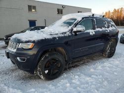 Salvage cars for sale from Copart Cookstown, ON: 2017 Jeep Grand Cherokee Overland