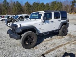 Salvage cars for sale at Gainesville, GA auction: 2014 Jeep Wrangler Unlimited Sport