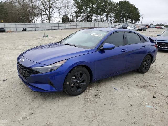 2022 Hyundai Elantra Blue