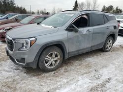 Salvage cars for sale at Bowmanville, ON auction: 2024 GMC Terrain SLE